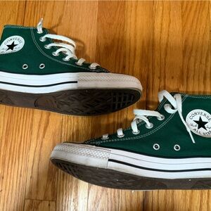Forest Green Converse 70s High Tops Chuck Taylor